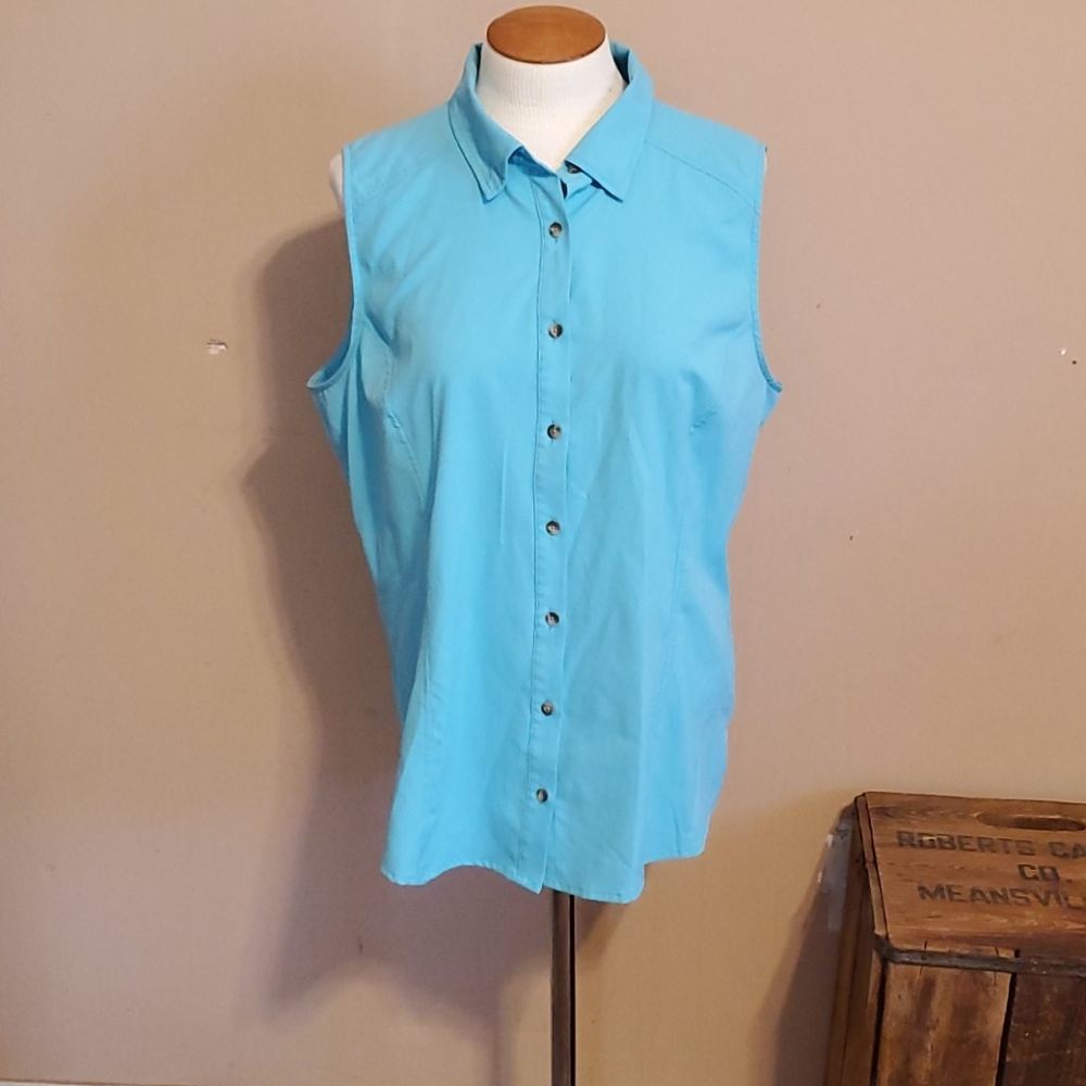 Gander mountain guide series sleeveless shirt XL